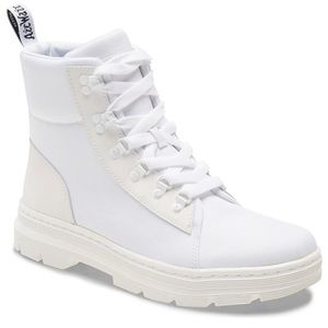 Dr. Martens Combs Boots White